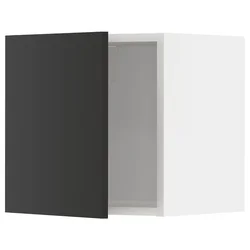 METOD Zidni element, bela/Nickebo boja antracita, mat, 40x40 cm