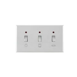 Indikator za kupatilo, 250V, 158x95 mm, IP20, Beli