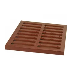 shumee REŠETKA ZA JAKNE 300*300 PVC A15 RJAVA - MX 01776
