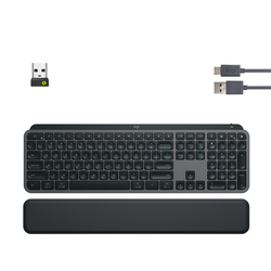 LOGITECH tipkovnica MX Keys S PLUS (grafitna, SLO g.)