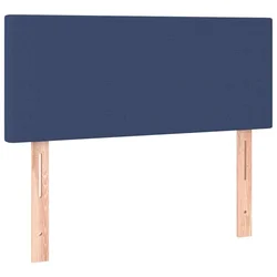 Uzglavlje plavo 90x5x78/88 cm od tkanine