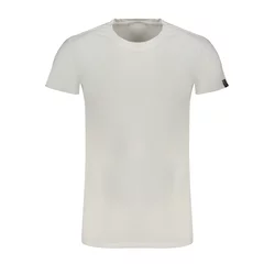 GAUDI MEN'S WHITE SHORT SLEEVE T-SHIRT