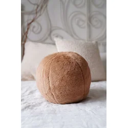 Aberto Design Ukrasni jastuk Pelus Top, 25x25x25 cm, Smeđi
