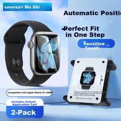 Smorss Zaštita stakla za pametni sat za Apple Watch S11, 2 komada, Providna