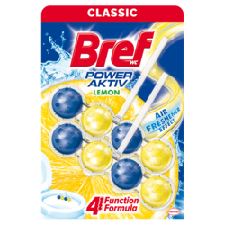 BREF WC osveživač Power Aktiv LEMON 2x50g