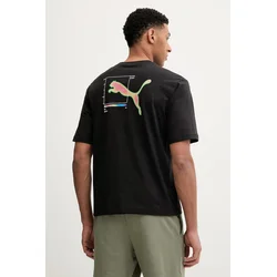 Puma Bombažna kratka majica GRAPHIC