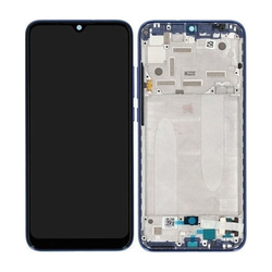 Xiaomi Mi A3 - LCD zaslon + steklo na dotik + okvir (Not just Blue) TFT