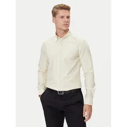 BOSS Srajca H-Roan 50544917 Bela Slim Fit