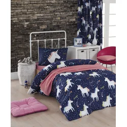 L`ESSENTIEL MAISON Posteljina (155 x 200) Magic Unicorn Dark Blue