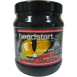 HEADSTART prehransko dopolnilo Focus Plus Pulver, gozdne jagode, 500 g