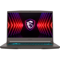 MSI - THIN A15 15.6 144Hz FHD Gaming Laptop - AMD R5-7535HS - GeForce RTX 4050 - 8GB Memory - 512GBSSD - Black