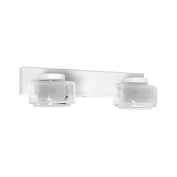Osram -LED Kupatilska zidna svetiljka ORBIS FLAME 2xLED/5,5W/230V IP44 bela