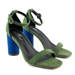 Mona Shoes Ženske sandale, Zelene