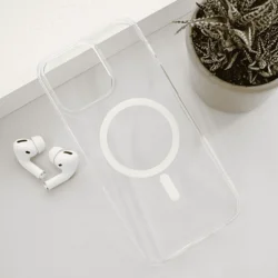 Maska za telefon Mag Case za iPhone 16 Pro, Crna