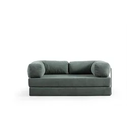 Atelier del Sofa Dvosed Via Con, 200x100x80 cm, Zelena