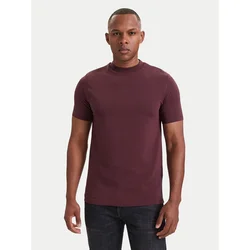 KARL LAGERFELD Majica 755040 564235 Bordo rdeča Regular Fit