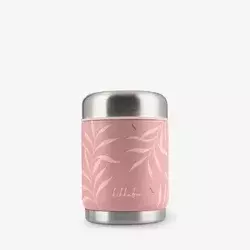 Kikkaboo termo činija za hranu od nerđajućeg čelika 400 ml flora blush ( kkb31092 )