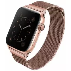 UNIQ Dante Apple Watch Series 4/5/6/SE 40mm. Stainless Steel ružový/rose gold (Uni000056)