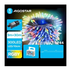 Aigostar - LED spoljni niz 300xLED/8 funkcija 33m IP44 višebojni