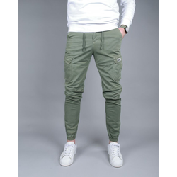 Denistar Muške pantalone 100/2865, Kargo, Zelene
