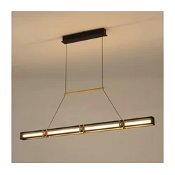LED luster na sajli LUIS LED/21W/230V 3000K 45x120 cm