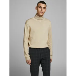 JACK & JONES Pulover EMIL, bež