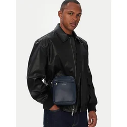 Torbica za okrog pasu Calvin Klein Raised Reporter LV04D3160G Mornarsko modra