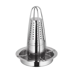 shumee Kuchenprofi BBQ Advantage rešetka za pečenje piščanca, 24 cm