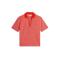 TOMMY HILFIGER Majica rdeča/bela