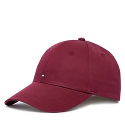 Tommy Hilfiger Kapa s šiltom Th Flag AM0AM13008 Bordo rdeča