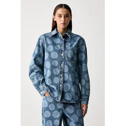 Marimekko srajca ženska denim