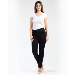 Denistar Ženske pantalone 200-2891, Regular, Crne