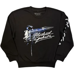 Michael Jackson Thriller/Hat Poses (Back Print) Black L Kapuco