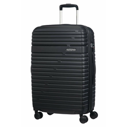 American Tourister potovalni kovček Aero Racer, 68 cm, črni