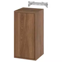 EKET Zidni element s 1 policom/vratima, im. orahovine, 35x35x70 cm