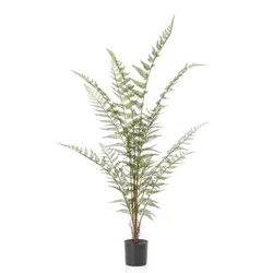 Umetna praprot 120cm v loncu 13vej - 101 do 150 cm