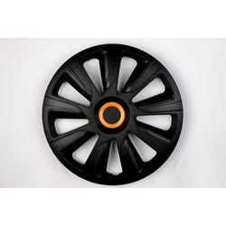 CAR 888 ACCESSORIES Univerzalne Ratkapne 16 Black/Orange Abs Set