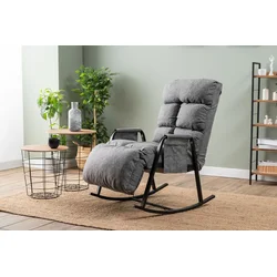 Atelier del Sofa Stolica za ljuljanje, Siva
