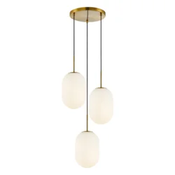Luster na sajli ALIAS 3xE14/40W/230V zlatna