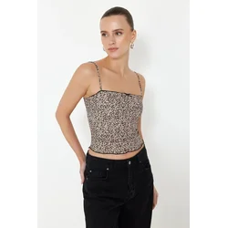 Trendyol Milla Ženska bluza, Braon