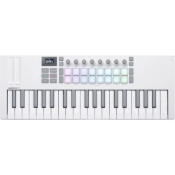Novation Launchkey Mini 37 MK4 MIDI keyboard White