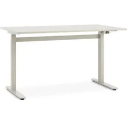 Radni sto sa gas.pod. LUNDTOFT 70x130 bež