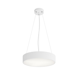 Luster na sajli CLEO 3xE27/24W/230V, prečnika 40 cm, beo
