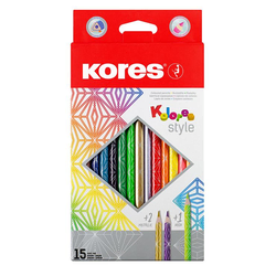 Kores Drvene bojice, 15 komada