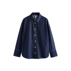 Next Bluza N.Premium temno modra