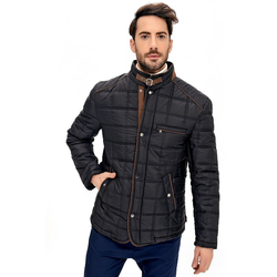 M8640 DEWBERRY MENS COAT-BLACK