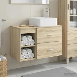 Set namještaja za kupaonicu 2 pcs Hrast sonoma