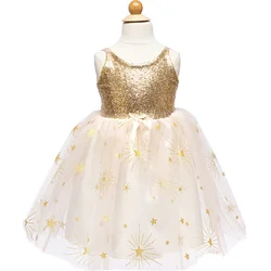 Great Pretenders Kostim za devojčice Zlatni glamur, 3-4 godine
