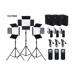 Viltrox VL-D85T3PC – 3-delni komplet dvobarvnih LED-panelov