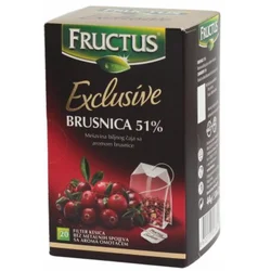 CAJ BRUSNICA 51% EXCLUSIVE FRUCTUS 44G